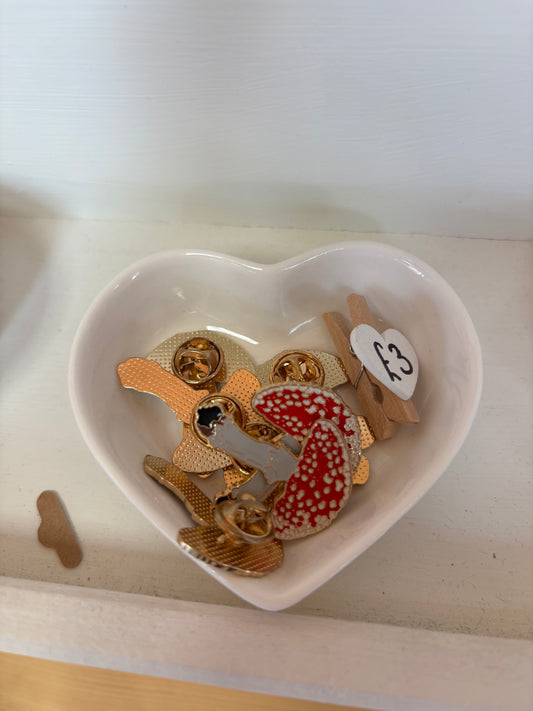 Mushroom Pins