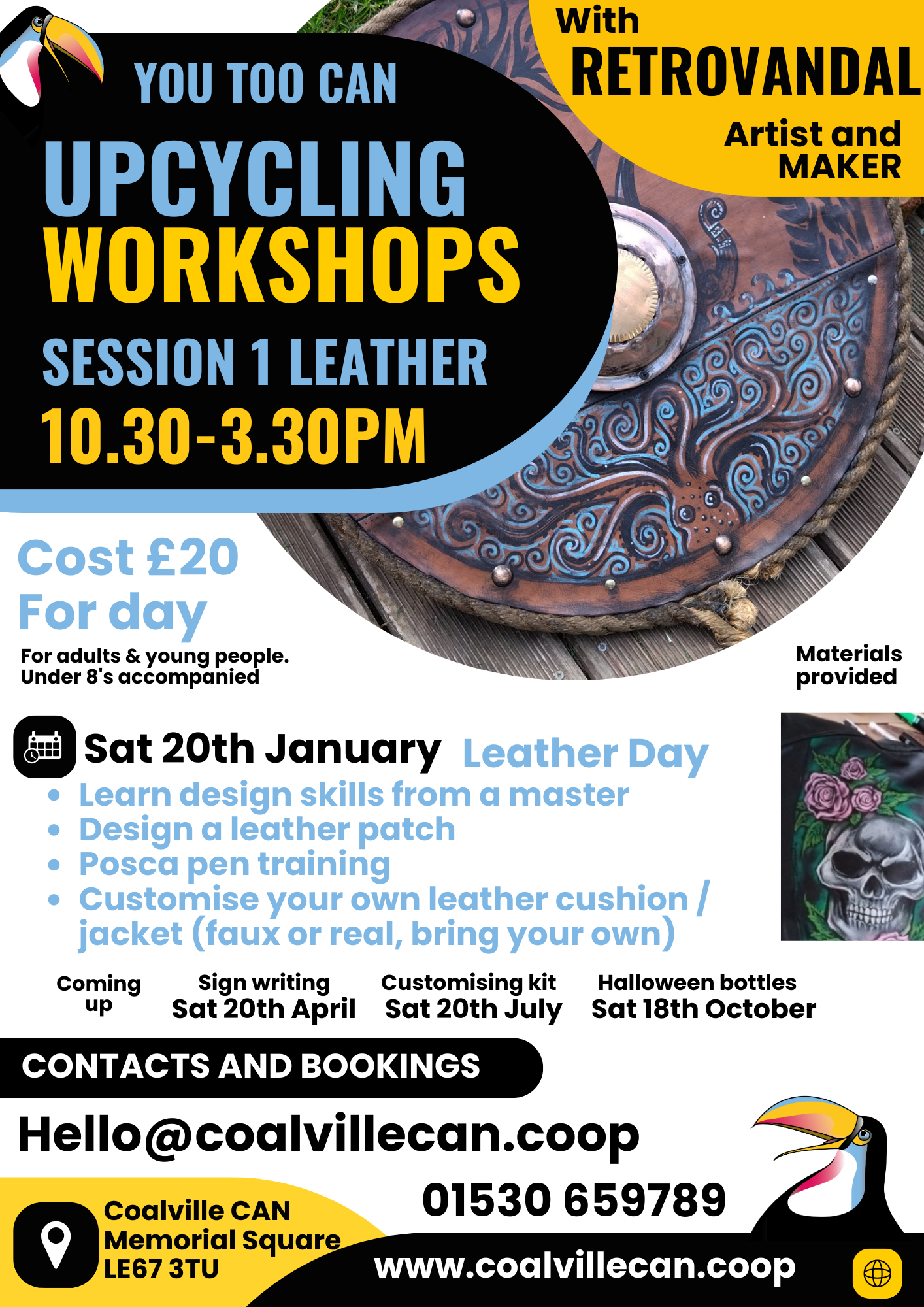 Leather Upcycling Workshop