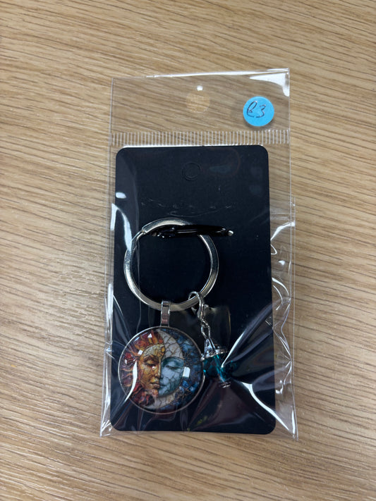 Sun & Moon - Keyring